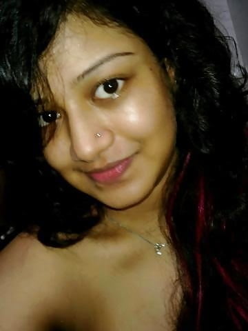indian girl showing her big natural tits and shaved pussy #81305928