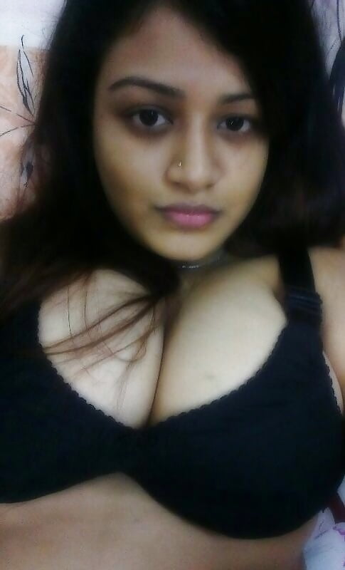indian girl showing her big natural tits and shaved pussy #81305983