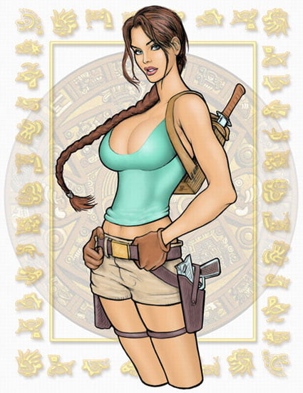 Lara croft cartone animato
 #91712905