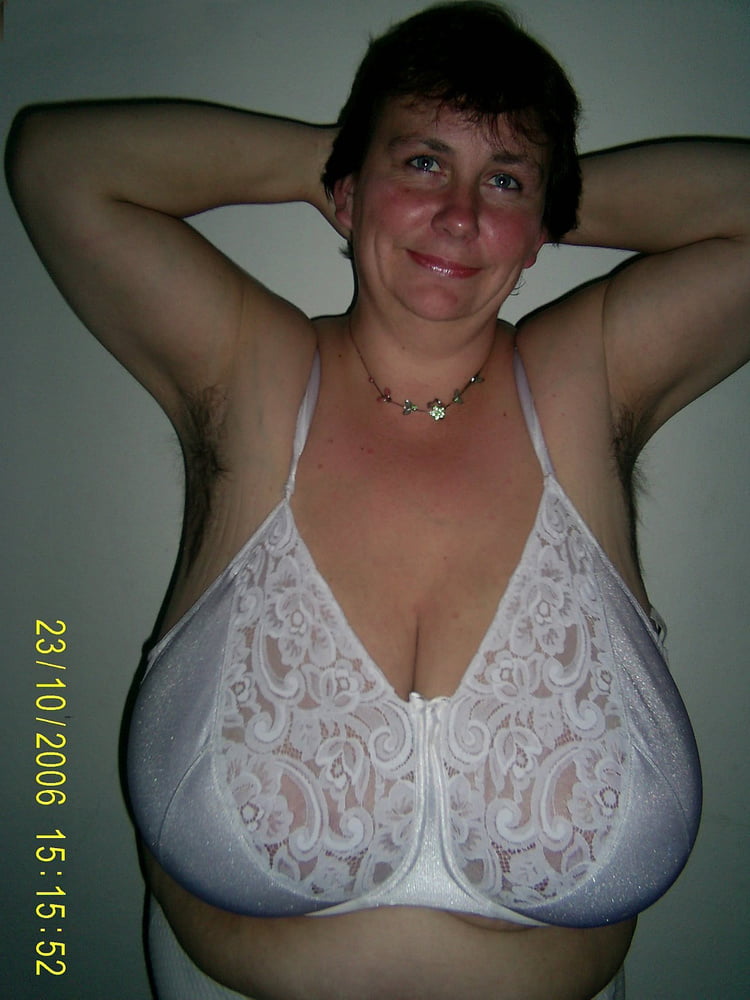 Grannies and Mature - Big boobs in and without bra #93842467