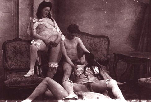 Collection de porno vintage des années 1800
 #95491646