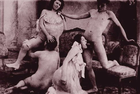 Collection de porno vintage des années 1800
 #95491707