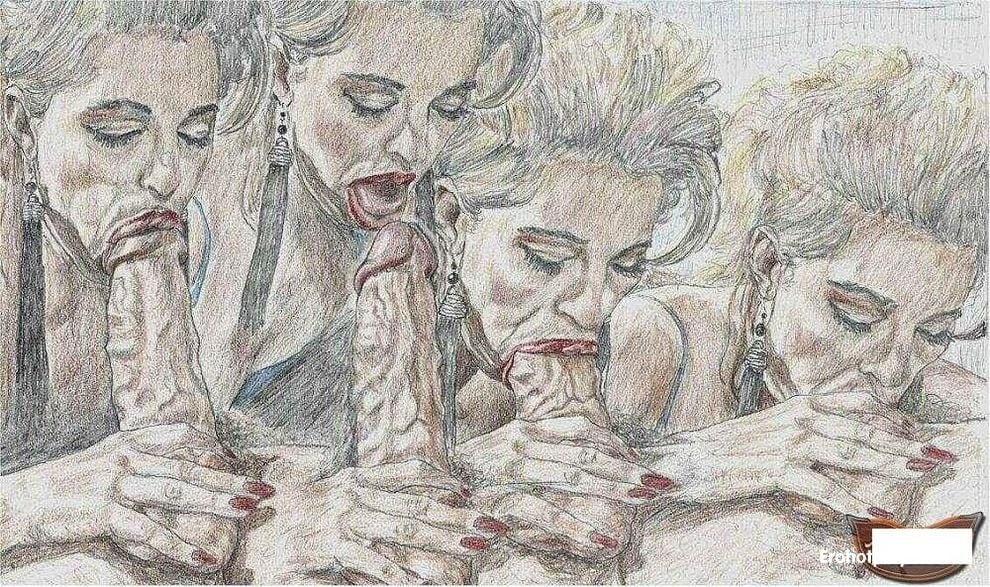 Hardcore Porn Drawings Colorful Art - Erotic Art Porn Pics, XXX Photos, Sex Images - PICTOA