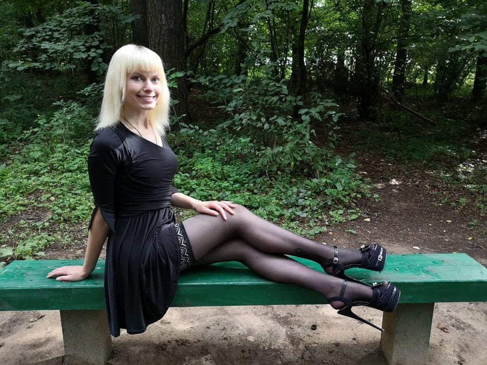 sexy girls on benches #92092614