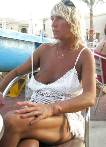 Mature ladies braless cleavage pokies 124 #101780019