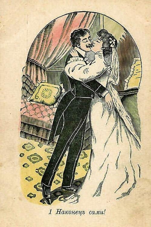 Dibujos animados vintage del siglo XIX
 #100726875