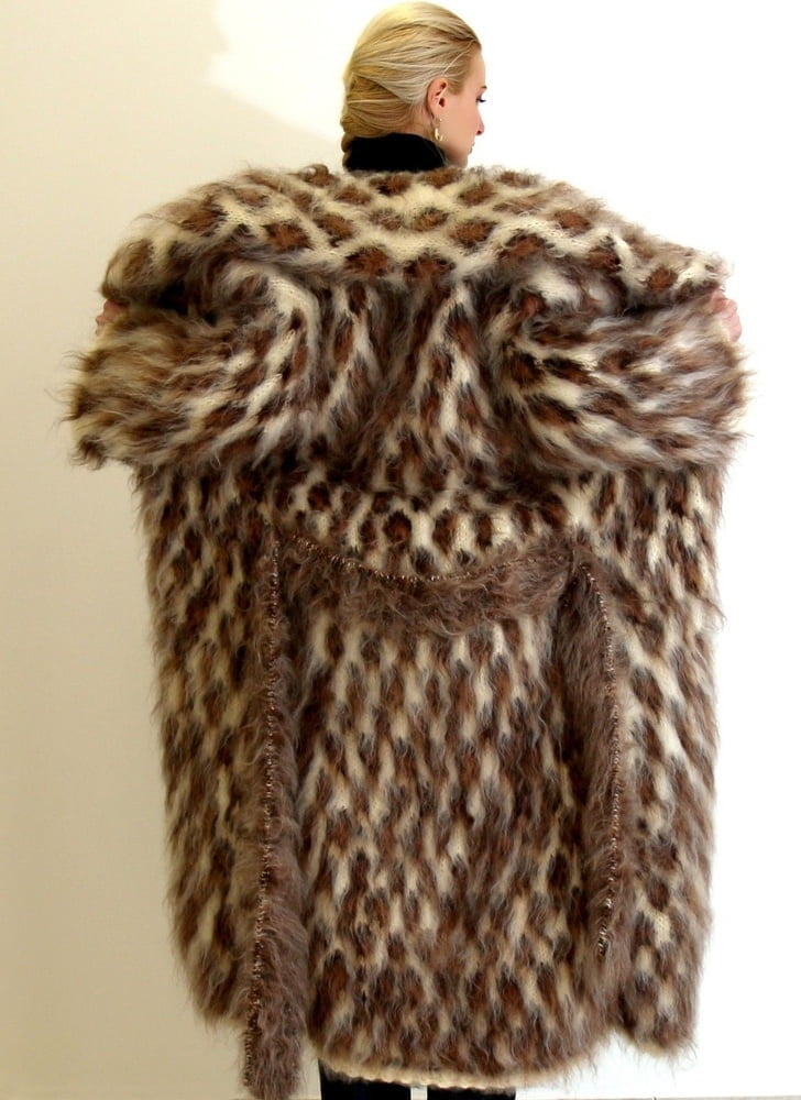 Tanya - vestido largo suéter de mohair
 #90977466