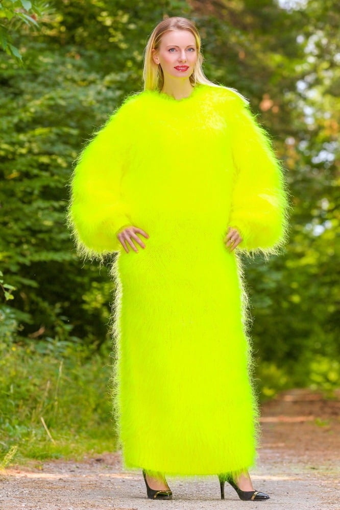 Tanya - lange Mohair Pullover Kleid
 #90977526