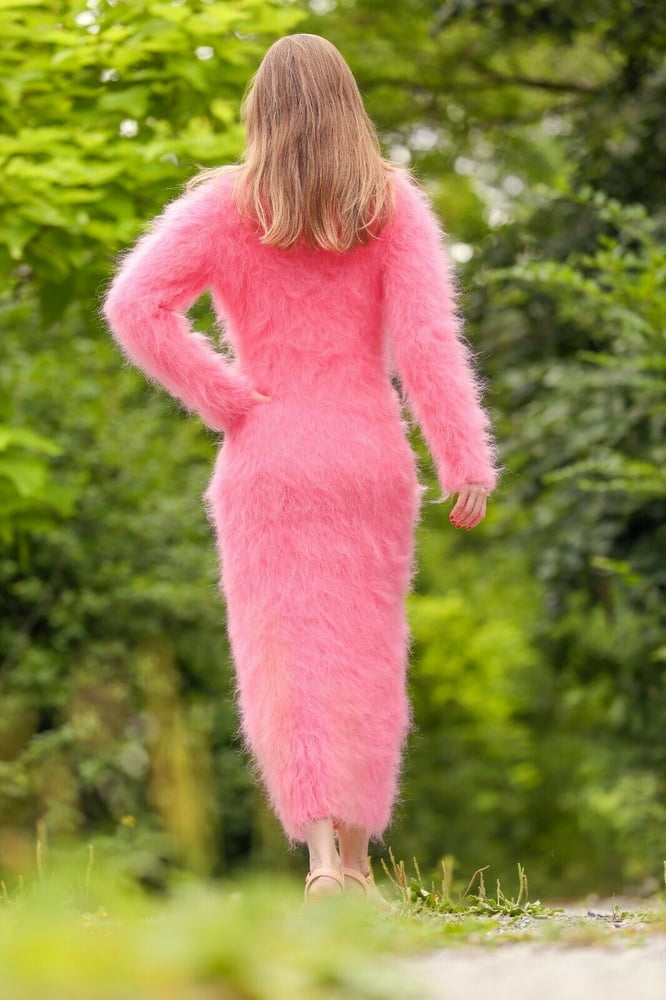 Tanya - lange Mohair Pullover Kleid
 #90977845