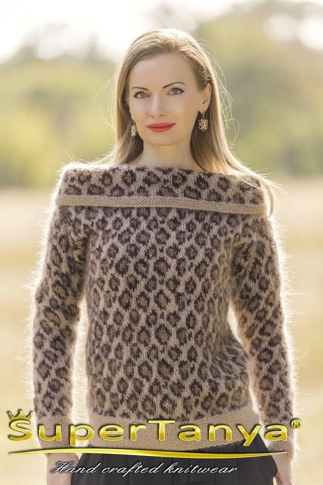 Tanya - vestido largo suéter de mohair
 #90977910