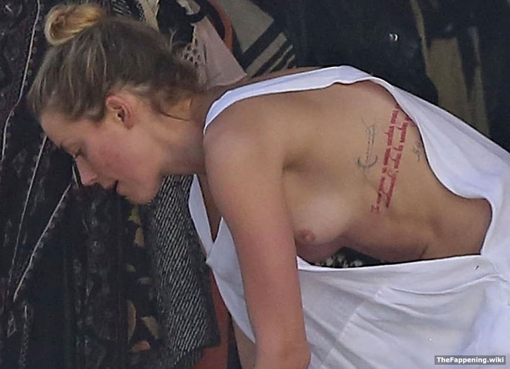 Amber Heard paparazzi tits shots #106686621