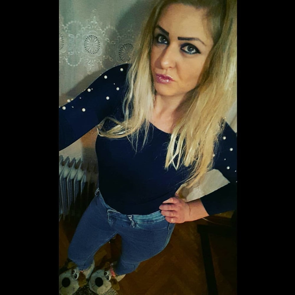 Serbian slut blonde girl big natural tits Jelena Dzipkovic #99001965
