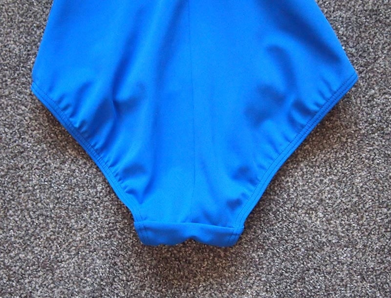 Mid 1980s M&amp;S blue swimsuit #102723818
