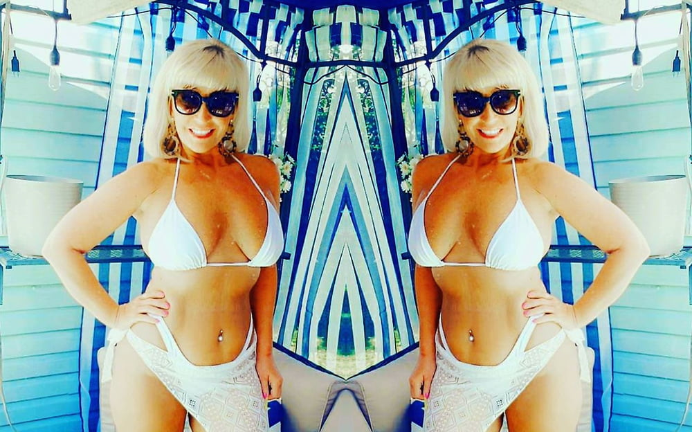 Pamela Ferguson 50 Year Old Stripper Jerk To Her Bikinis #89961299