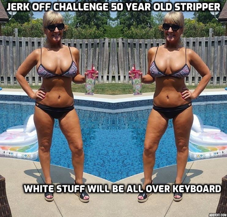 Pamela ferguson strip-teaseuse de 50 ans se masturbe dans ses bikinis
 #89961305