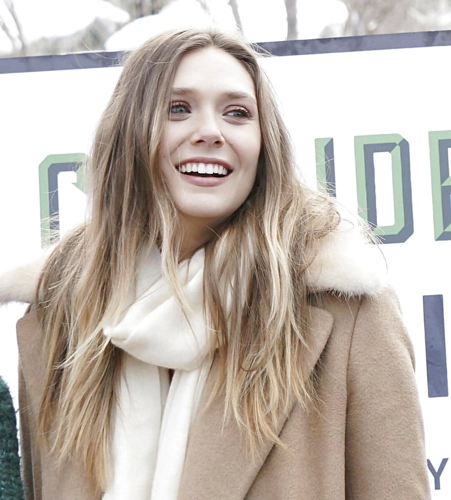 Elizabeth Olsen cum target
 #91690232