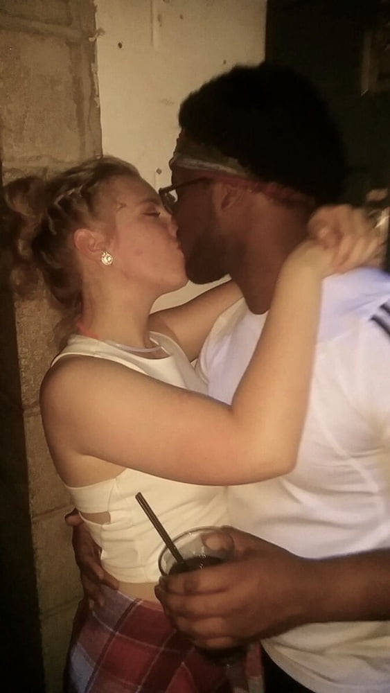 White Wives Kissing Black Guys #104487784