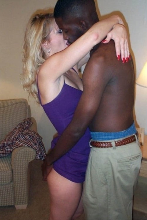 White Wives Kissing Black Guys #104487808
