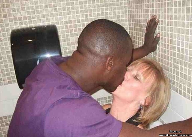 White Wives Kissing Black Guys #104487917