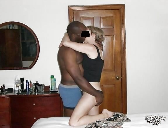 White Wives Kissing Black Guys #104487938