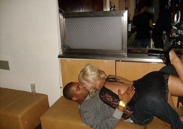 White Wives Kissing Black Guys #104487968