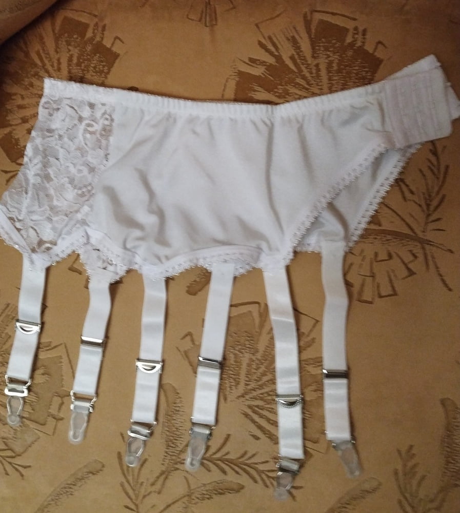 my new white stocking belt #106940157