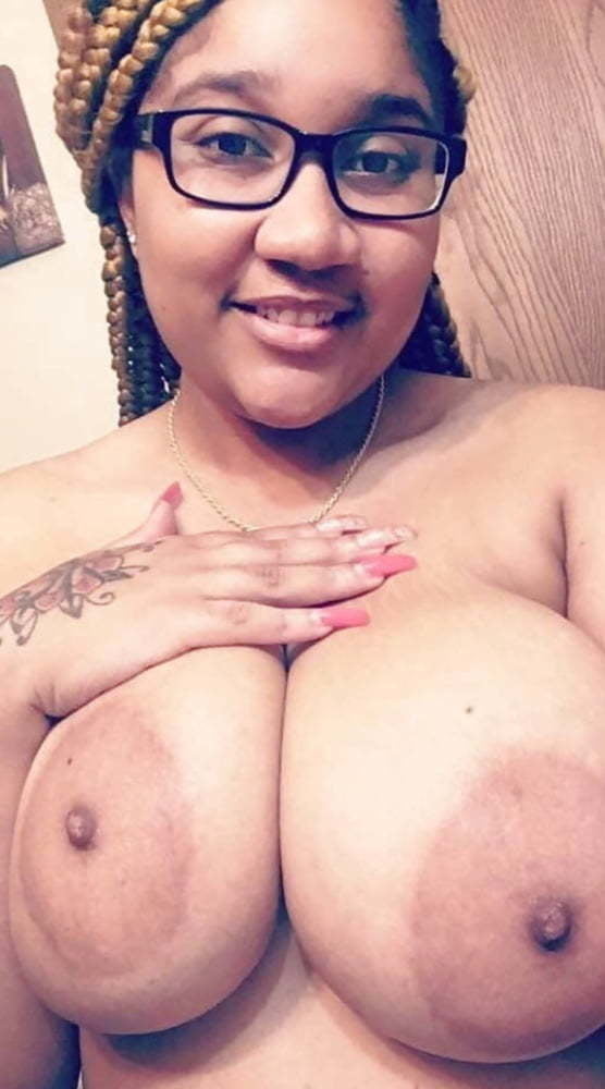Nerdy Big Tits Ebony BBW #99636439