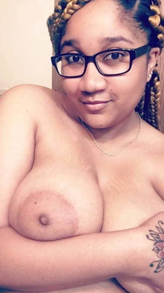 Nerdy Big Tits Ebony BBW #99636444