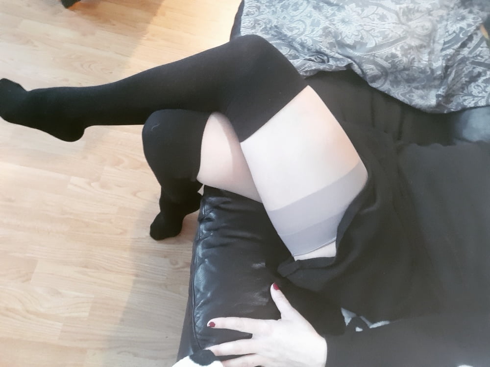 Nylon on my sexy legs #105794649