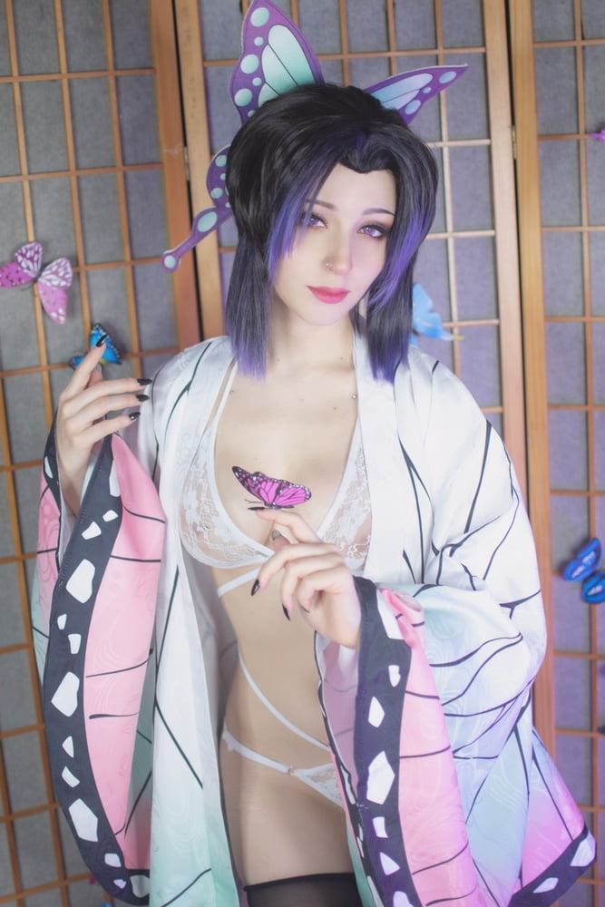 Cosplay shinobu kocho (kimetsu no yaiba)
 #81891241