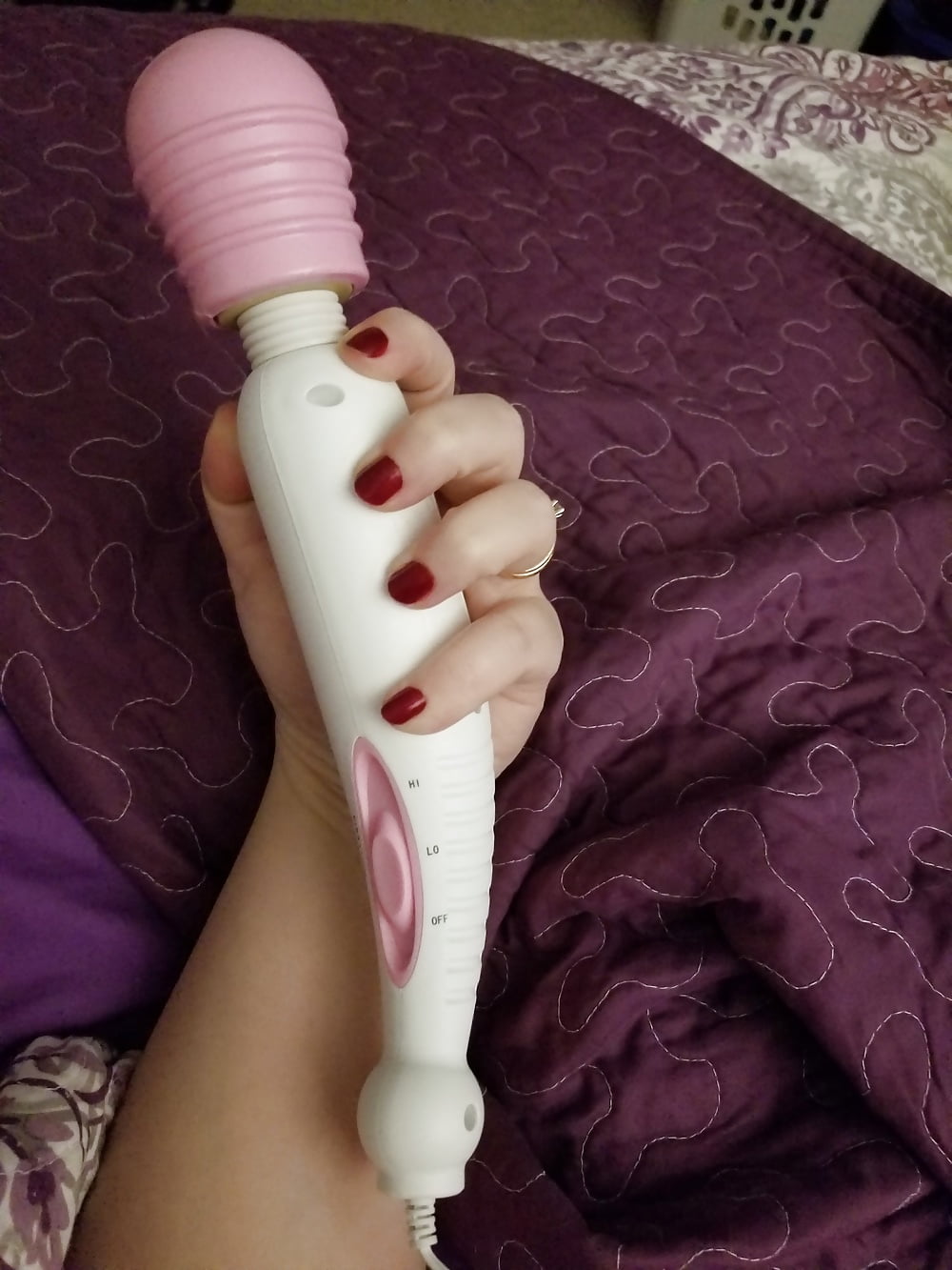Magic Wand Playtime While Husband is Away at Work #107172669