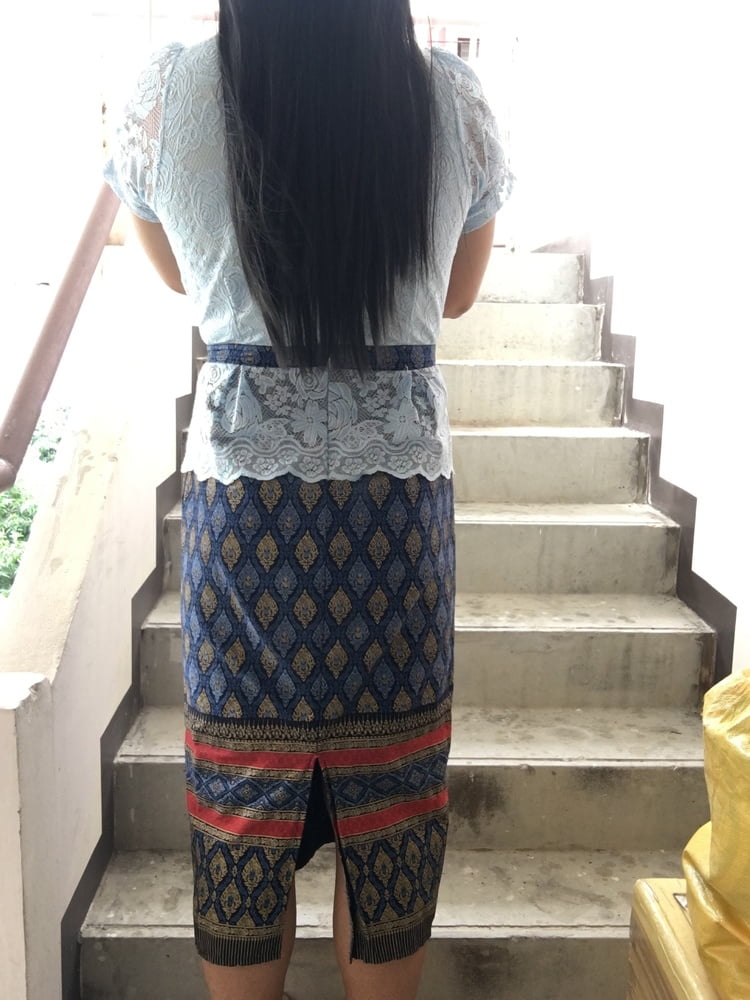 Dress Thai set  light blue #106888622