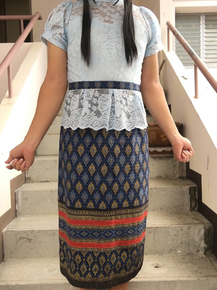 Dress Thai set  light blue #106888653