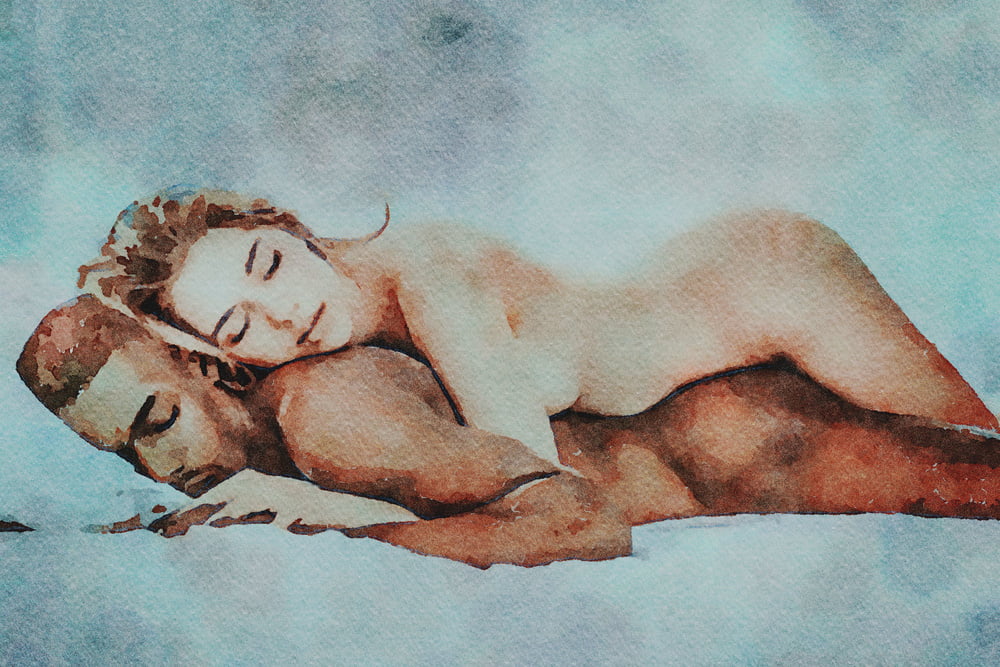 Erotic Digital Watercolor 59 #100194329