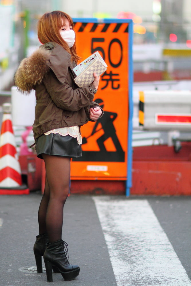 Street Pantyhose - Japanese Girls Part 2 #83071485