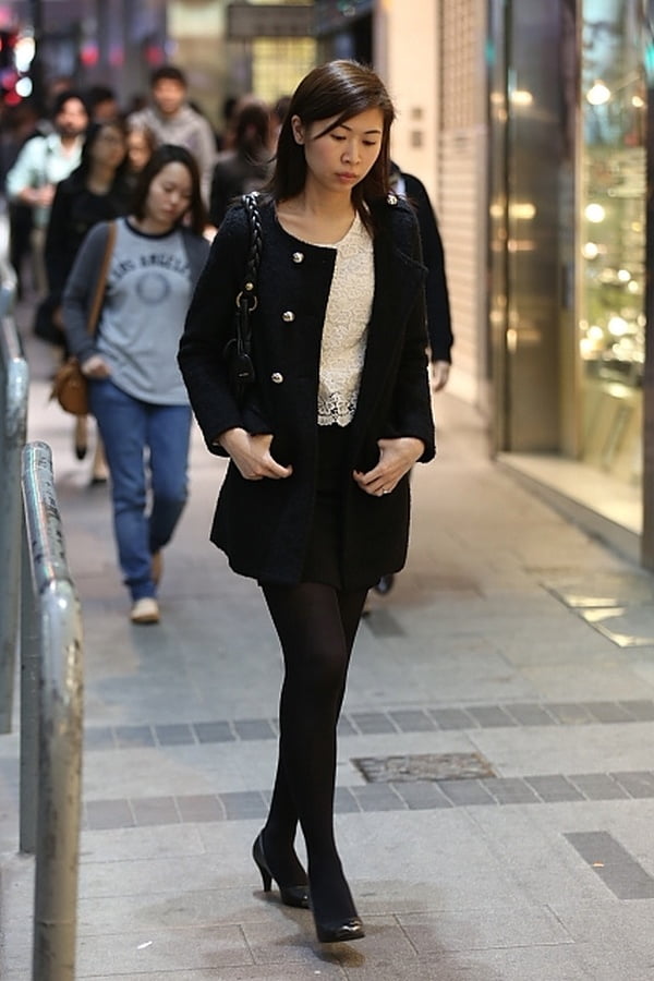 Street Pantyhose - Japanese Girls Part 2 #83072584