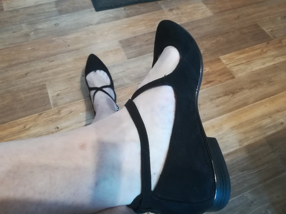 Meine neuen flachen Schuhe
 #96437956