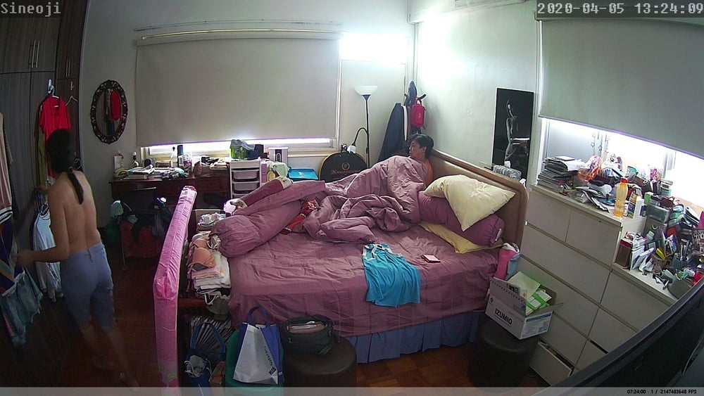 Asian mature hacked web cam #100721451