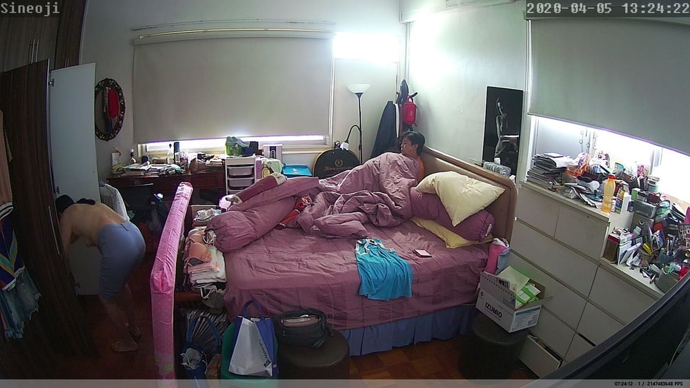 Asian mature hacked web cam #100721454