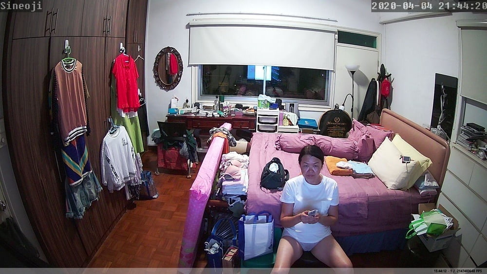 Asian mature hacked web cam #100721475