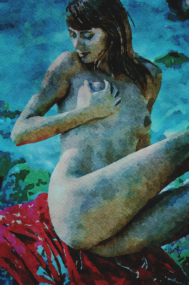 Erotic Digital Watercolor 65 #99978661