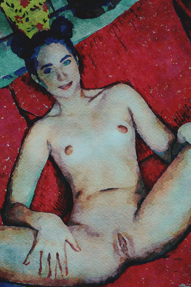 Erotic Digital Watercolor 65 #99978685