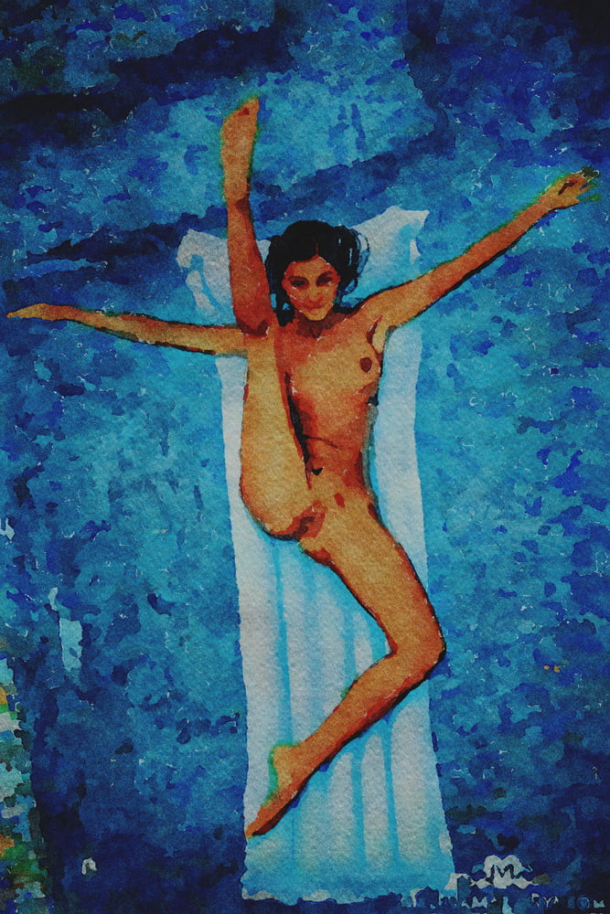 Erotic Digital Watercolor 65 #99978699