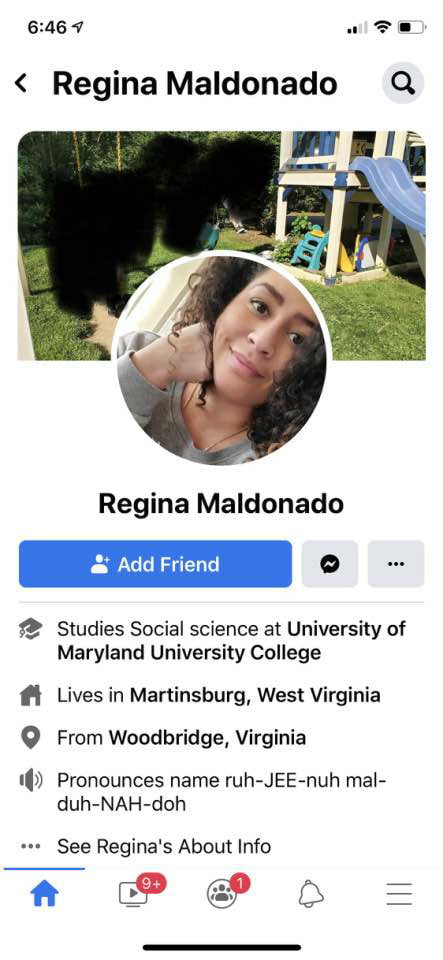 Regina Maldonado of Woodbridge, Virginia #95892404