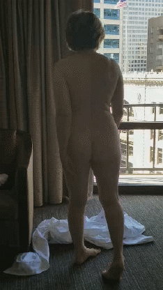Mature masturbating window exhibitionist GIFs #107225646