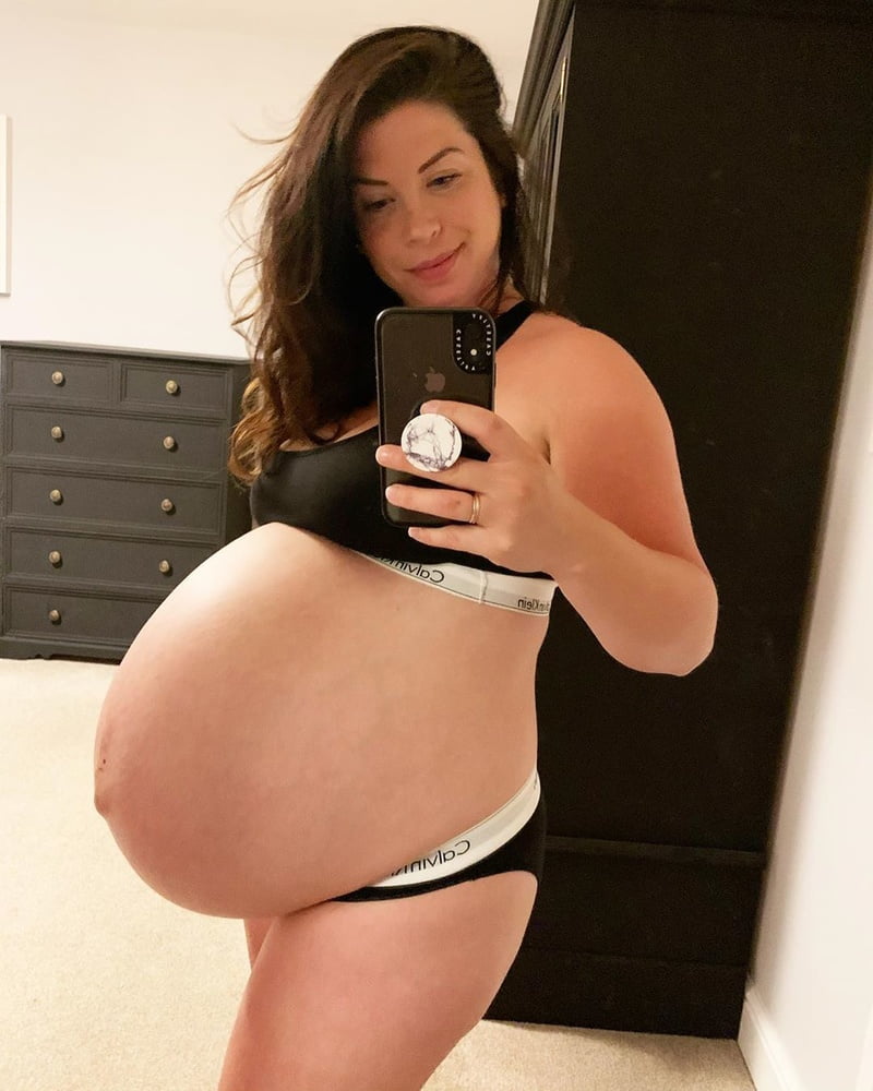 Hot amateur preggo mom hannah with huge belly
 #94954020