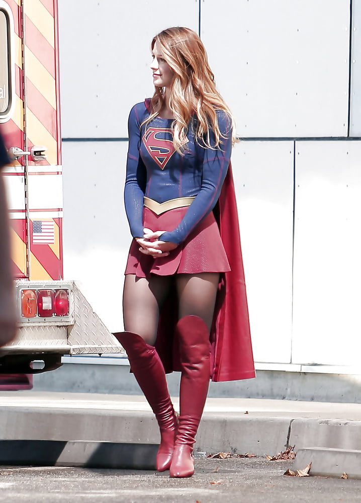 Melissa Benoist Stroke Material #88164875