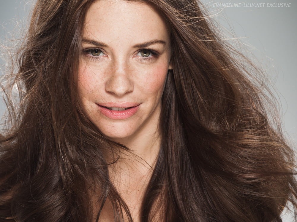 Evangeline Lilly Close up L&#039;Oreal outtakes 5 #98851425