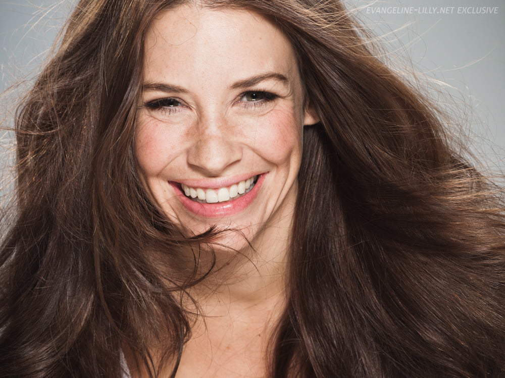 Evangeline Lilly Close up L&#039;Oreal outtakes 5 #98851445