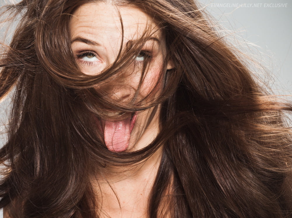 Evangeline Lilly Close up L&#039;Oreal outtakes 5 #98851455